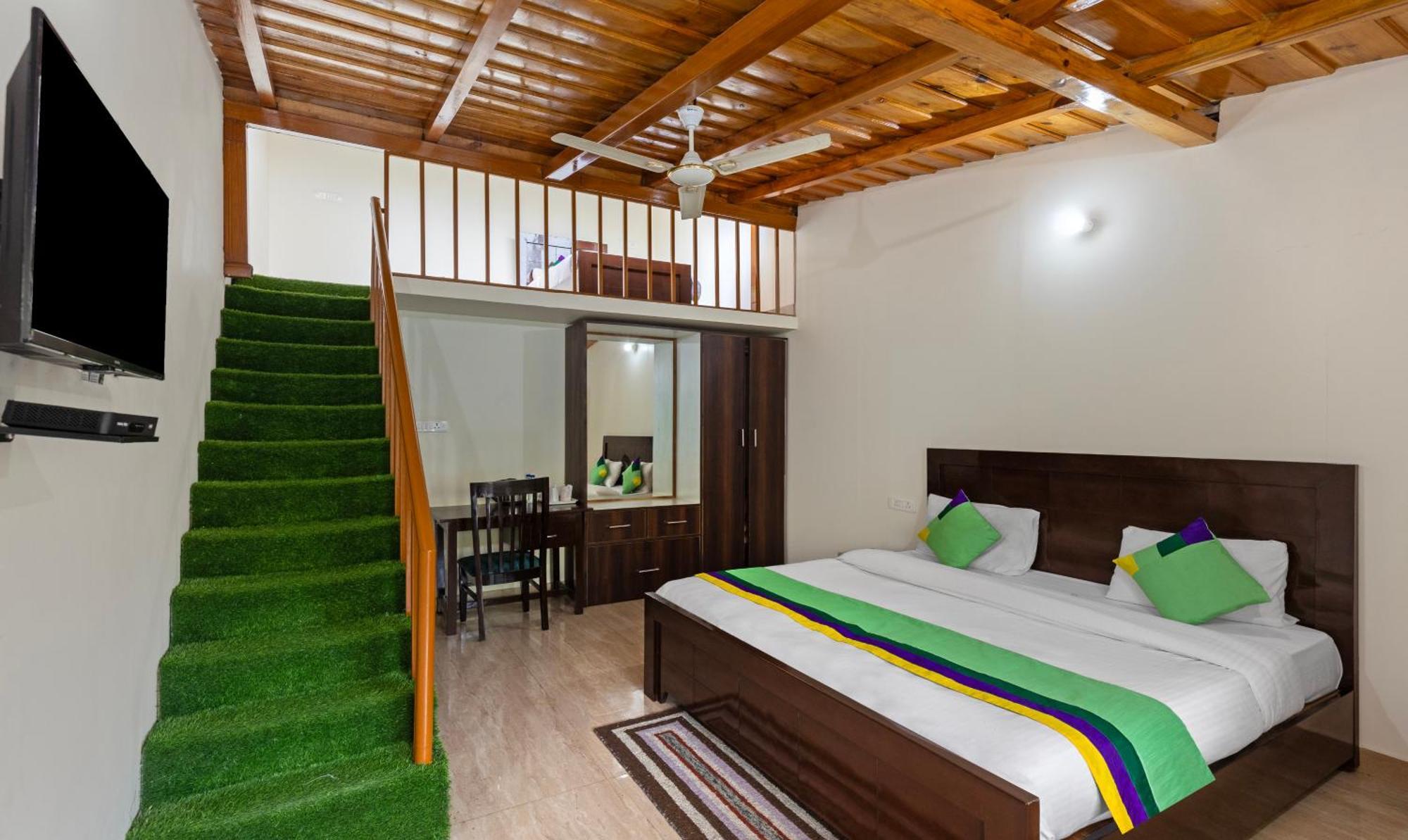 Treebo Olive Lake View Inn June Estate Bhīm Tāl المظهر الخارجي الصورة
